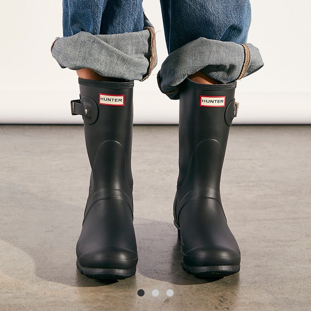 HUNTER Original Short Matte Rain Boot - Women's New never worn